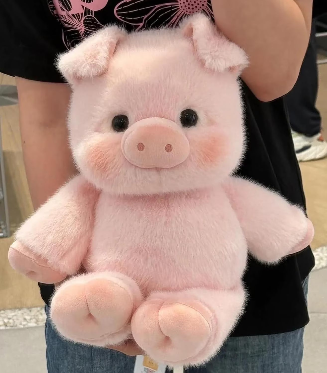 Pink Pig Plush Toy