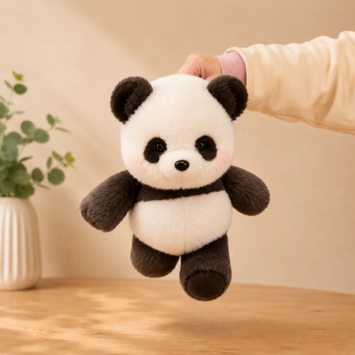 Kawaii Highland Panda Plush Toy